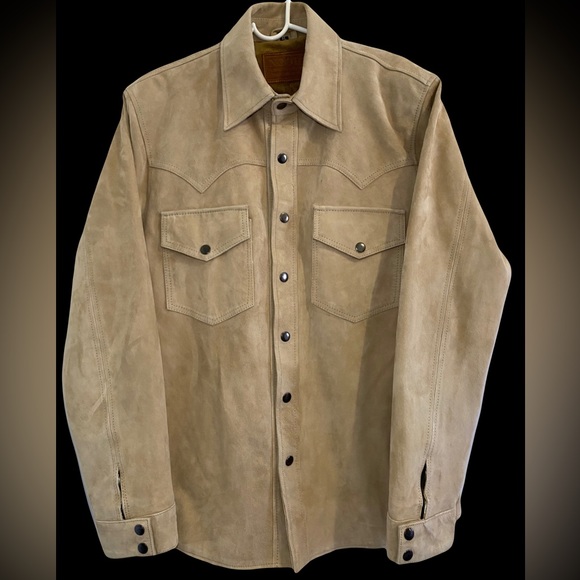 Noora Suede Leather Jacket - Picture 4 of 8